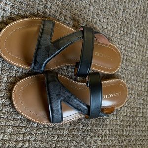 Coach sandals
